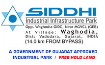 siddhi-industrial-park-land-plot-shed-on-rent-lease-vadodara-savli-makarpura-waghodiya-halol-gidc-gujarat